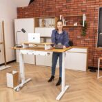 desk for people working while standing