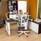 corner desk for office work