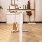 high desk on a large frame