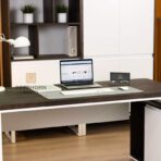 desk with an unusual shape