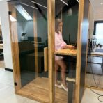 single person acoustic booth