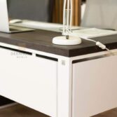 wooden desk