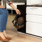 office container for women's backpack