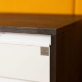 pedestal under the desk