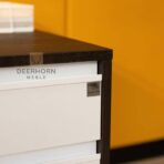 pedestal with drawers