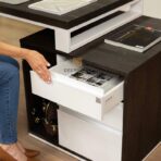 pedestal with drawers