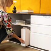 pedestal with drawers