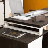 modern desk in an elegant style
