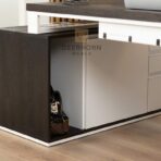 desk cabinet with drawers