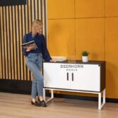 chest of drawers with shelves