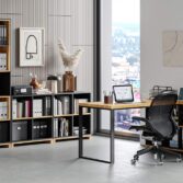 black furniture for modern office
