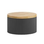 Coffee table corrugated round diameter 60 cm.