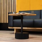 fluted coffee table