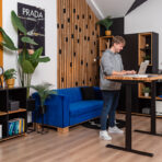 biurko do długiej nauki ergonomiczne