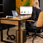 ergonomic desk