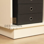 bookcase ivory