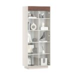 Cabinet window, wide with shelves