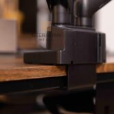 VESA mount dual monitor arm