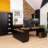 dark industrial loft style furniture