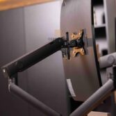 black holder for two monitors