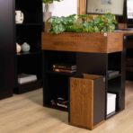 designer flowerbed for the office