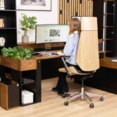 functional corner desk for home office