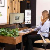 industrial desk