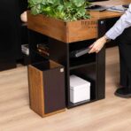 industrial office flowerbed