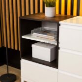 chest of drawers with capacious drawers