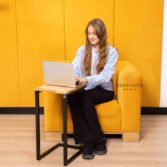 luxury chair for coworking space or reception area