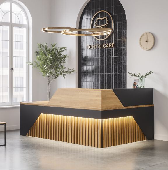 Reception desks