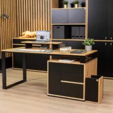 modern office desk