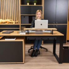 prestigious desk with class