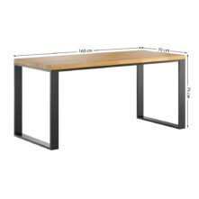 biurko drewniane do pracy