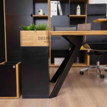 desk in harmony with nature