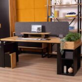 PET partition desk