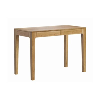 wooden desk with drawers