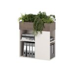 flowerbed for the office
