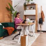 nowoczesne biurko do pokoju dla dziewczyny