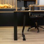 practical desk with accessories
