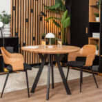 stół okrągły drewniany