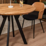 stół okrągły premium drewno