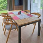 modern oak table