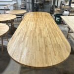 XXL wooden top