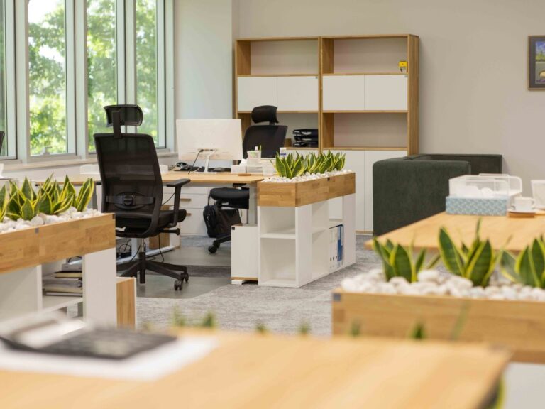 electric desks for corporations
