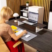 desk with electric mechanism