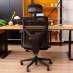 office chair with mesh fabric