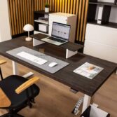 height-adjustable work table