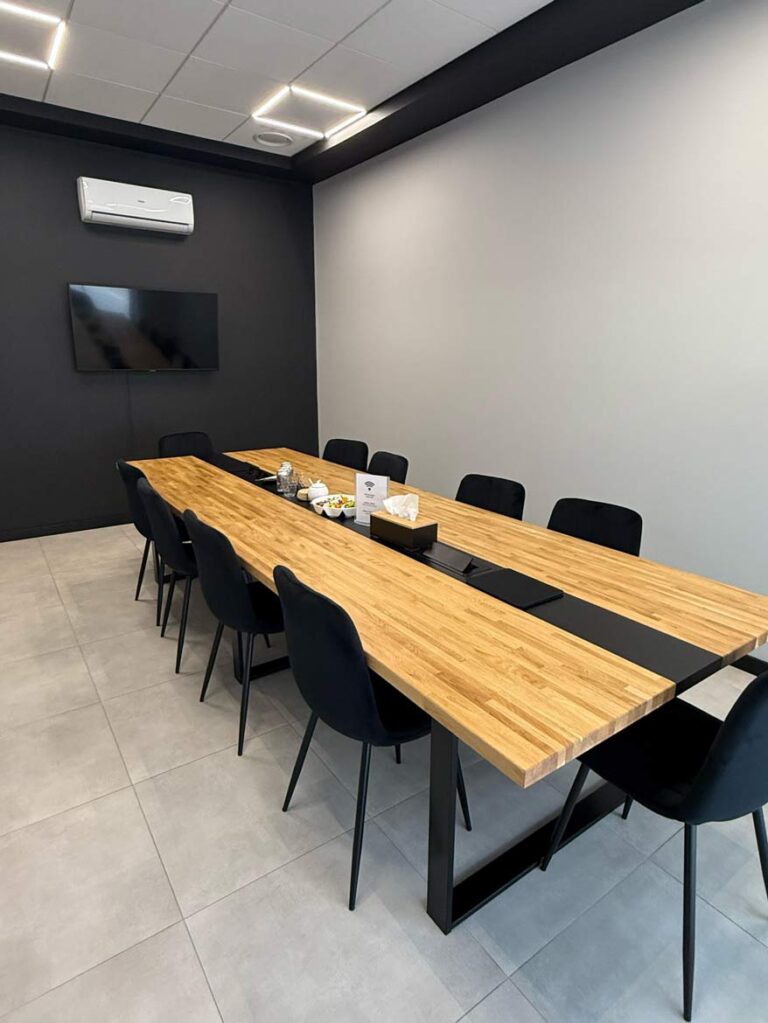 Conference table at Skierski Company