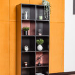 elegancki regał 80 cm do gabinetu